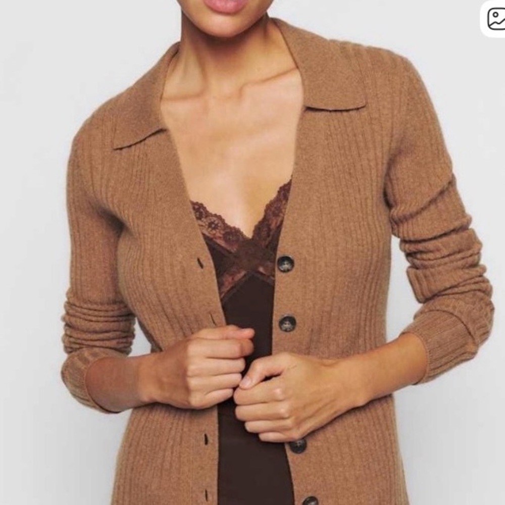 Reformation Cashmere Cardigan